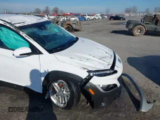 2023 Hyundai Kona SE with VIN KM8K2CAB0PU061691, listed as a IAAI auction lot 41464955 with 14,716 mi miles. Bid and sale history available at carsss.com. Image 6.