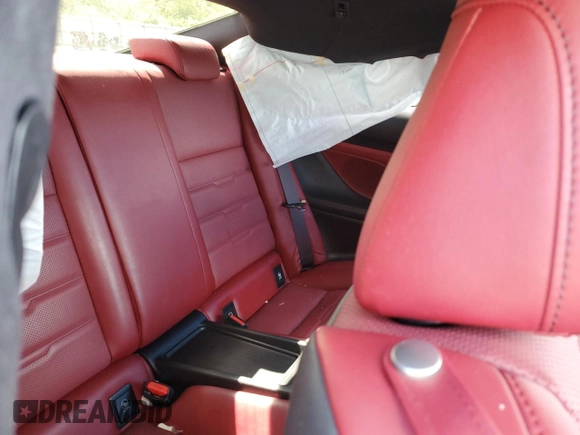 2015 Lexus RC 350 F Sport with VIN JTHSE5BC9F5005528, listed as a Copart auction lot 58136035 with 118,351 mi miles and Salvage title. Bid and sale history available at DreamBid. Image 10.