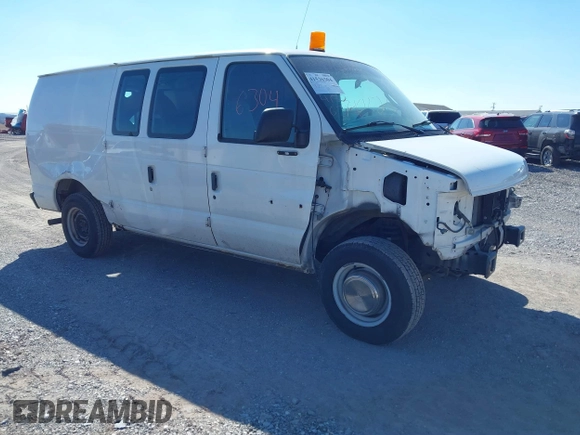 2003 Ford Econoline Cargo Commercial with VIN 1FTNE24L43HB35916, listed as a IAAI auction lot 41526304 with 86,810 mi miles and . Bid and sale history available at carsss.com. Image 1.