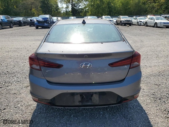 2020 Hyundai Elantra Value Edition with VIN 5NPD84LF6LH521488, listed as a Copart auction lot 70600344 with 100,183 mi miles and Salvage Title. Bid and sale history available at carsss.com. Image 6.