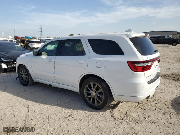 2017 Dodge Durango GT with VIN 1C4RDHDGXHC774185, listed as a Copart auction lot 49146665 with 147,950 mi miles and Clean Title. Bid and sale history available at carsss.com. Image 2.