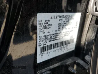 2023 Ford Mustang Mach-E Select z VIN 3FMTK1RM8PMA36217, wystawiony jako Copart lot #58992935 z przebiegiem 30 339 mil mil oraz Szkoda całkowita • Salvage title. Historia ofert i sprzedaży dostępna na DreamBid. Obrazek 13.