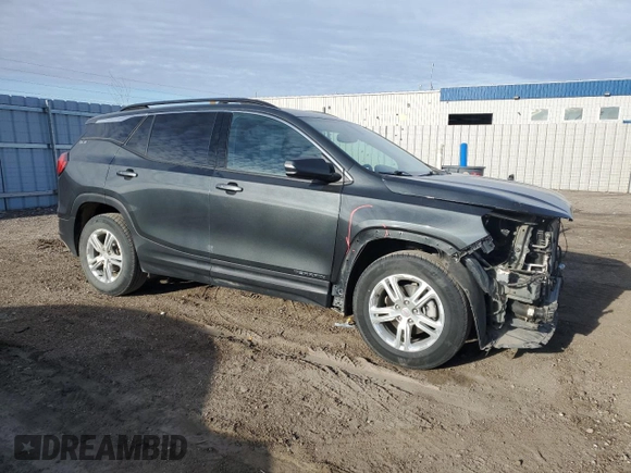 2018 GMC Terrain SLE with VIN 3GKALMEV3JL372254, listed as a Copart auction lot 50237645 with 140,806 mi miles and Salvage Title. Bid and sale history available at carsss.com. Image 4.