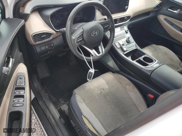 2022 Hyundai Santa Fe SEL with VIN 5NMS24AJ4NH378170, listed as a Copart auction lot 43374995 with 156,444 mi miles and Salvage Title. Bid and sale history available at carsss.com. Image 8.