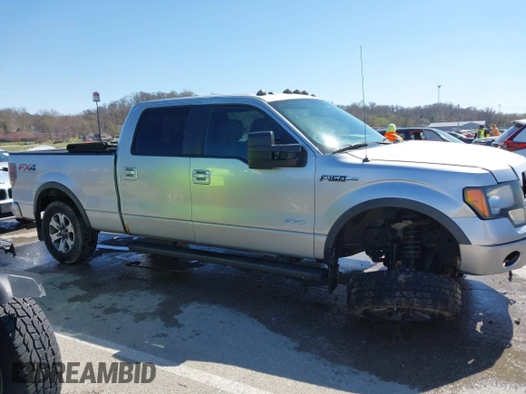 2014 Ford F-150 XL with VIN 1FTFW1ET1EFB34652, listed as a IAAI auction lot 41808295 with 175,025 mi miles. Bid and sale history available at carsss.com. Image 13.