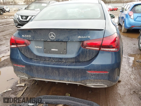 2022 Mercedes-Benz A 220 with VIN W1K3G4FB3NJ333910, listed as a IAAI auction lot 41647433 with 57,762 mi miles and . Bid and sale history available at DreamBid. Image 15.