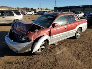2003 Subaru Baja with VIN 4S4BT61CX37105700, listed as a Copart auction lot 89353775 with 103,778 mi miles and Salvage Title. Bid and sale history available at DreamBid. Image 1.