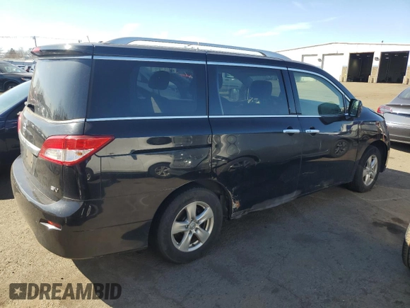 2016 Nissan Quest SL with VIN JN8AE2KP7G9156980, listed as a Copart auction lot 49437325 with 209,081 mi miles and Clean Title. Bid and sale history available at DreamBid. Image 3.