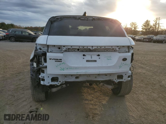 2020 Land Rover Range Rover Evoque R-Dynamic HSE with VIN SALZM2GX3LH038542, listed as a Copart auction lot 79608354 with 51,796 mi miles and Salvage title. Bid and sale history available at DreamBid. Image 6.