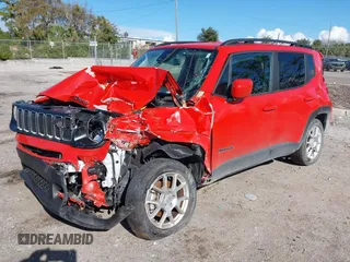 2021 Jeep Renegade 80th Anniversary with VIN ZACNJDBB0MPN23315, listed as a IAAI auction lot 41139893 with 45,251 mi miles and . Bid and sale history available at DreamBid. Image 17.
