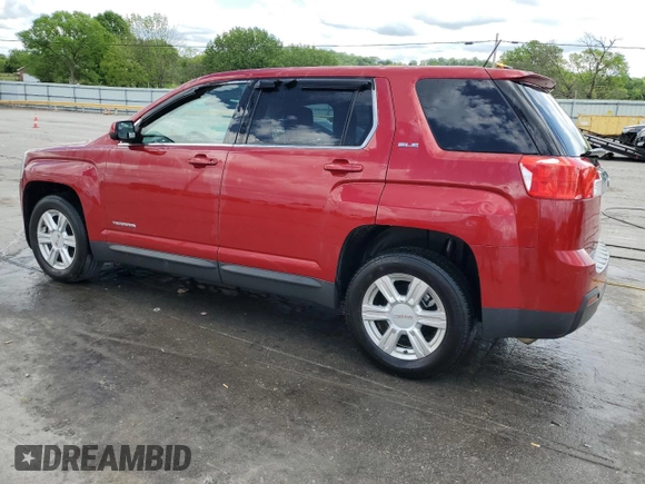 2014 GMC Terrain SLE with VIN 2GKALMEK1E6167709, listed as a Copart auction lot 54376345 with 121,068 mi miles and Salvage Title. Bid and sale history available at carsss.com. Image 2.