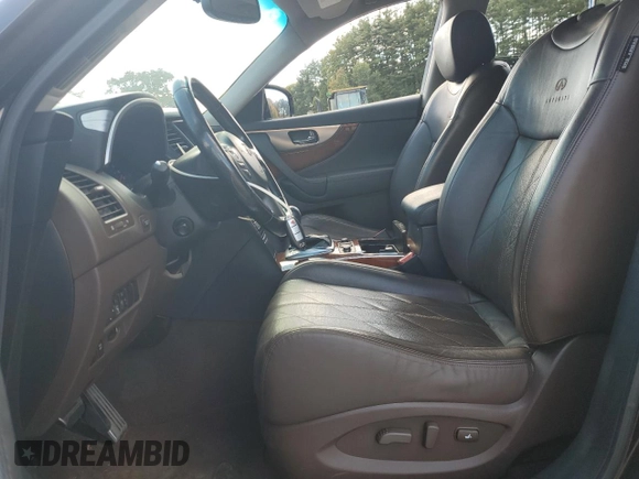 2010 Infiniti FX35 with VIN JN8AS1MU5AM801247, listed as a Copart auction lot 73400484 with 129,508 mi miles and Clean Title. Bid and sale history available at carsss.com. Image 7.