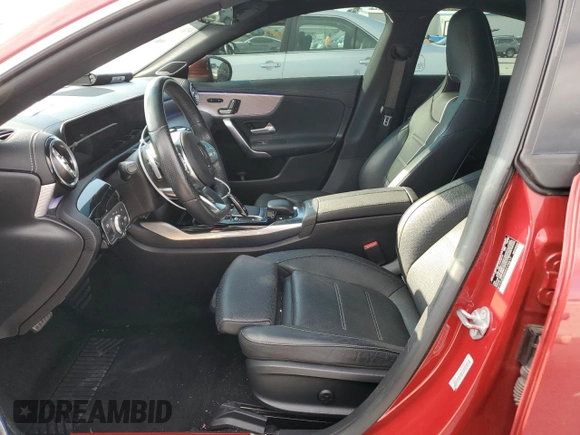 2021 Mercedes-Benz CLA 45 AMG with VIN W1K5J5DB8MN170617, listed as a Copart auction lot 72853964 with Not Provided miles and Non Repairable. Bid and sale history available at DreamBid. Image 7.