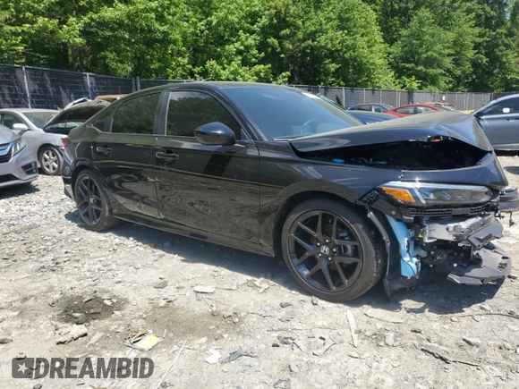 2025 Honda Civic Sport z VIN 2HGFE2F59SH524306, wystawiony jako Copart lot #57432025 z przebiegiem 8 539 mil mil oraz Szkoda całkowita • Salvage title. Historia ofert i sprzedaży dostępna na DreamBid. Obrazek 4.