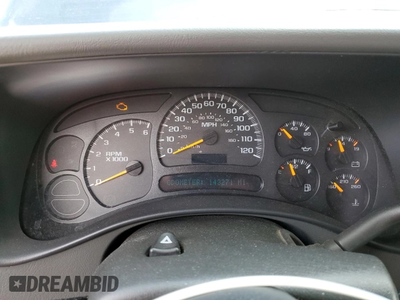2005 Chevrolet Tahoe LS z VIN 1GNEK13T55J220027, wystawiony jako Copart lot #55287955 z przebiegiem 143 271 mil mil oraz Szkoda całkowita • Salvage title. Historia ofert i sprzedaży dostępna na DreamBid. Obrazek 9.