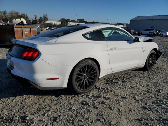 2019 Ford Mustang GT with VIN 1FA6P8CF5K5182584, listed as a Copart auction lot 82765714 with 24,479 mi miles and Salvage Title. Bid and sale history available at carsss.com. Image 3.