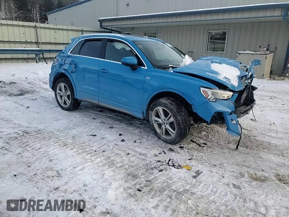 2019 Audi Q3 S line Premium Plus with VIN WA1EECF37K1067325, listed as a Copart auction lot 41913895 with 44,397 mi miles and Salvage Title. Bid and sale history available at carsss.com. Image 12.