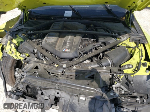 2021 BMW M4 Competition with VIN WBS33AZ05MCG52173, listed as a Copart auction lot 56218244 with 0 mi miles and Salvage Title. Bid and sale history available at carsss.com. Image 11.