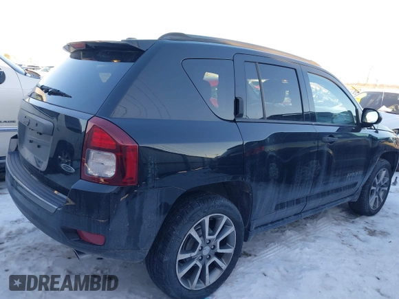 2016 Jeep Compass Sport z VIN 1C4NJCBA2GD738072, wystawiony jako IAAI lot #41328331 z przebiegiem 105 402 mil mil oraz . Historia ofert i sprzedaży dostępna na DreamBid. Obrazek 4.