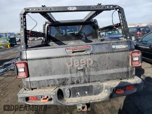 2022 Jeep Gladiator Mojave z VIN 1C6JJTEG7NL155456, wystawiony jako Copart lot #42382095 z przebiegiem Nie podano mil oraz Szkoda całkowita • Salvage title. Historia ofert i sprzedaży dostępna na DreamBid. Obrazek 6.