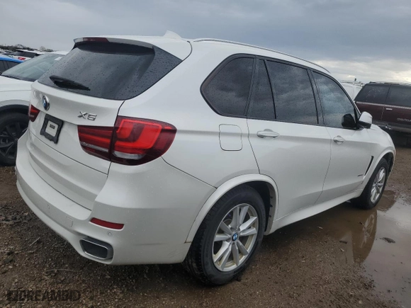 2015 BMW X5 xDrive35d with VIN 5UXKS4C50F0N09255, listed as a Copart auction lot 53791945 with 150,727 mi miles and Clean Title. Bid and sale history available at carsss.com. Image 3.