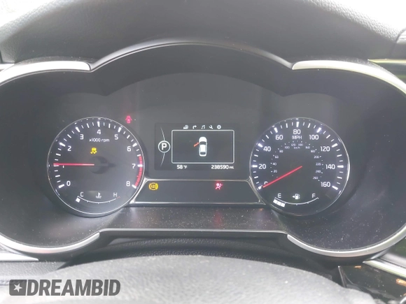 2015 Kia Optima SXL Turbo with VIN 5XXGR4A68FG388200, listed as a IAAI auction lot 41155148 with 238,590 mi miles and . Bid and sale history available at DreamBid. Image 7.