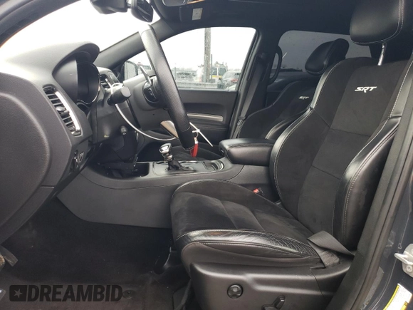 2018 Dodge Durango SRT with VIN 1C4SDJGJ5JC370104, listed as a Copart auction lot 38509634 with 58,652 mi miles and Clean Title. Bid and sale history available at DreamBid. Image 7.