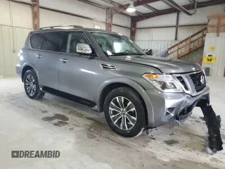 2018 Nissan Armada SL with VIN JN8AY2ND3JX003170, listed as a Copart auction lot 52529184 with 138,649 mi miles. Bid and sale history available at carsss.com. Image 4.