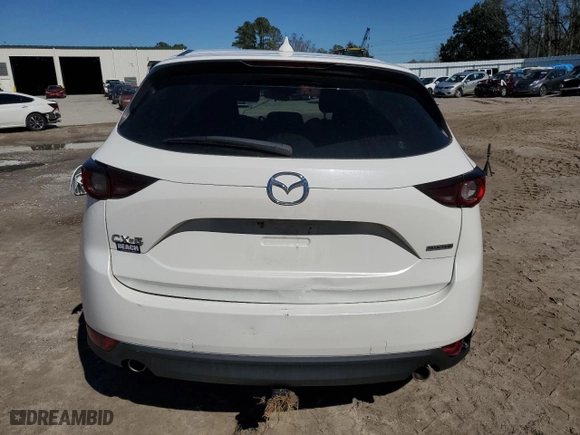 2021 Mazda CX-5 Touring with VIN JM3KFACM3M0442960, listed as a Copart auction lot 46253525 with 55,598 mi miles and Salvage Title. Bid and sale history available at carsss.com. Image 6.