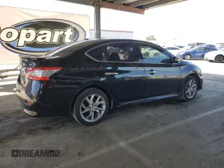 2015 Nissan Sentra SR with VIN 3N1AB7AP1FY223782, listed as a Copart auction lot 54991055 with 78,383 mi miles and Clean Title. Bid and sale history available at DreamBid. Image 3.