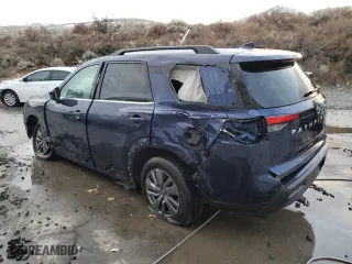 2024 Nissan Pathfinder SV with VIN 5N1DR3BA4RC287316, listed as a Copart auction lot 86280194 with 13,201 mi miles and Salvage Title. Bid and sale history available at carsss.com. Image 2.