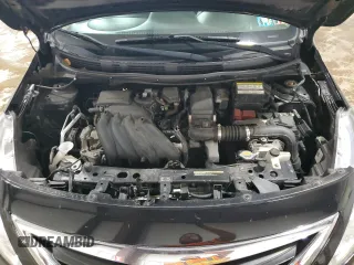 2019 Nissan Versa SV z VIN 3N1CN7APXKL829797, wystawiony jako Copart lot #59016235 z przebiegiem 90 811 mil mil oraz Szkoda całkowita • Salvage title. Historia ofert i sprzedaży dostępna na DreamBid. Obrazek 11.