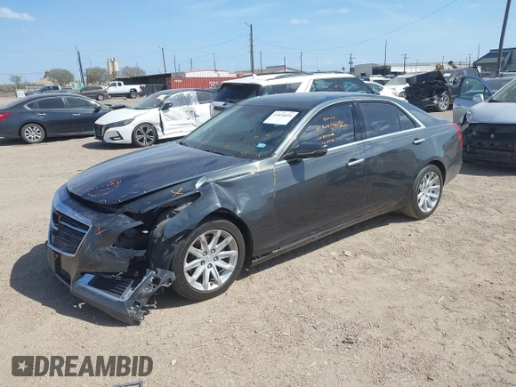 2016 Cadillac CTS Sedan Luxury Collection RWD with VIN 1G6AR5SXXG0101948, listed as a IAAI auction lot 41824836 with 91,225 mi miles. Bid and sale history available at carsss.com. Image 18.