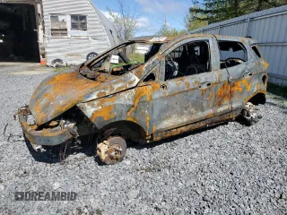 2018 Ford EcoSport SE with VIN MAJ6P1UL3JC171914, listed as a Copart auction lot 55165655 with Not Provided miles and Salvage Title. Bid and sale history available at carsss.com. Image 1.