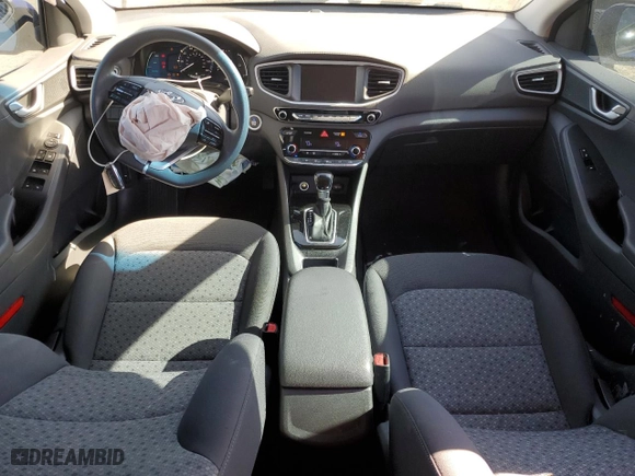 2019 Hyundai Ioniq Hybrid Blue with VIN KMHC65LC7KU124465, listed as a Copart auction lot 45799075 with 79,746 mi miles and Salvage Title. Bid and sale history available at carsss.com. Image 8.
