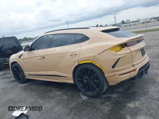 2022 Lamborghini Urus z VIN ZPBUA1ZL3NLA18265, wystawiony jako IAAI lot #40675659 z przebiegiem 46 439 mil mil oraz . Historia ofert i sprzedaży dostępna na DreamBid. Obrazek 14.