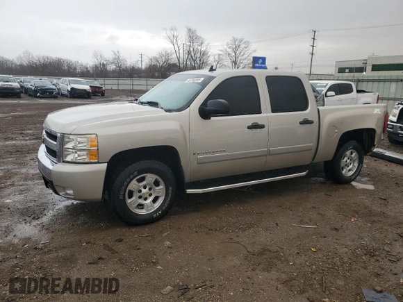 2007 Chevrolet Silverado 1500 LTZ with VIN 3GCEK13M77G517211, listed as a Copart auction lot 48756305 with 111,933 mi miles and Salvage Title. Bid and sale history available at carsss.com. Image 1.