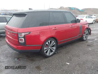 2020 Land Rover Range Rover SV Autobiography Dynamic with VIN SALGW2RE3LA580584, listed as a IAAI auction lot 41089853 with 62,057 mi miles and . Bid and sale history available at DreamBid. Image 4.