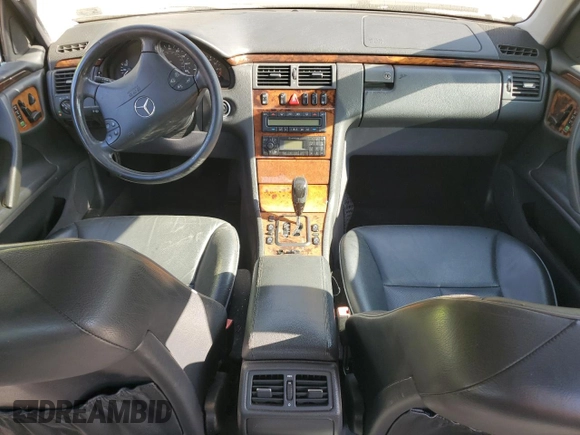2002 Mercedes-Benz E 320 with VIN WDBJF65J02B485124, listed as a Copart auction lot 49955445 with Not Provided miles and Non Repairable. Bid and sale history available at DreamBid. Image 8.