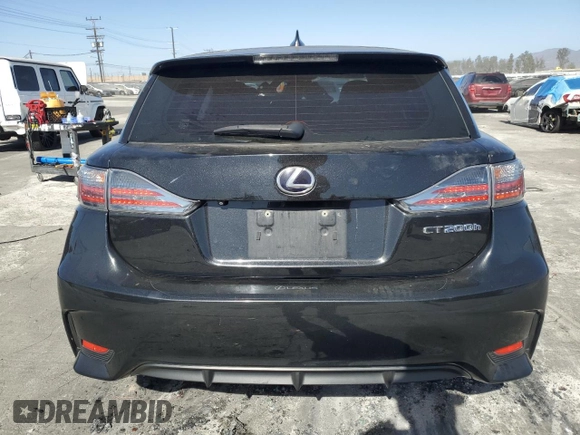2017 Lexus CT with VIN JTHKD5BH6H2288327, listed as a Copart auction lot 77015464 with 89,867 mi miles and Salvage Title. Bid and sale history available at carsss.com. Image 6.