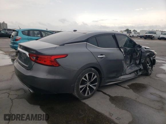 2018 Nissan Maxima S with VIN 1N4AA6AP3JC388914, listed as a Copart auction lot 55116435 with Not provided miles and Salvage title. Bid and sale history available at DreamBid. Image 3.