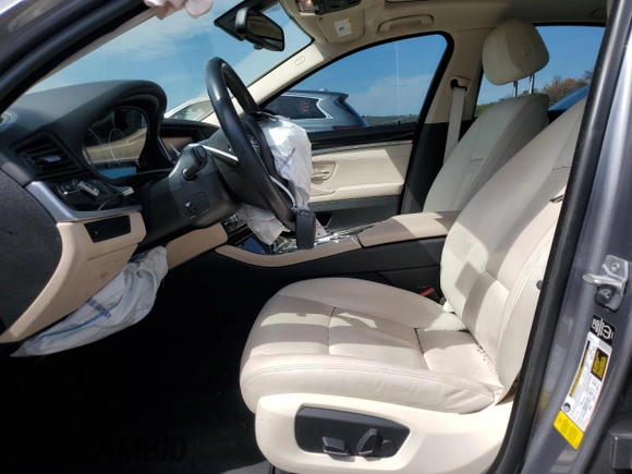 2015 BMW 5 Series 535i with VIN WBA5B1C58FD917697, listed as a Copart auction lot 52963585 with 66,058 mi miles and Salvage Title. Bid and sale history available at carsss.com. Image 7.