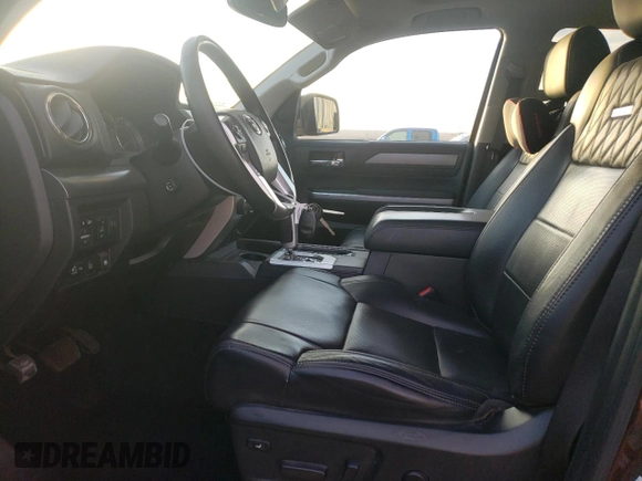 2016 Toyota Tundra 4WD Truck Platinum with VIN 5TFAW5F18GX524689, listed as a Copart auction lot 43367845 with 213,006 mi miles and Salvage Title. Bid and sale history available at carsss.com. Image 7.