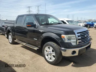 2013 Ford F-150 XL with VIN 1FTFW1ET9DKF17986, listed as a Copart auction lot 53435075 with 112,267 mi miles and Clean Title. Bid and sale history available at carsss.com. Image 4.