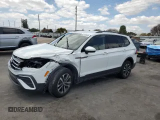 2024 Volkswagen Tiguan S с VIN 3VVRB7AX0RM068557, выставлен на аукционе Copart как лот 52152045 с пробегом 26 057 миль миль и Списание • Salvage title. История ставок и продаж доступна на DreamBid. Изображение 1.