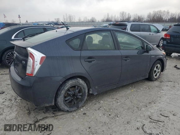 2012 Toyota Prius One with VIN JTDKN3DU7C1614826, listed as a Copart auction lot 46750225 with 251,474 mi miles and Clean Title. Bid and sale history available at carsss.com. Image 3.