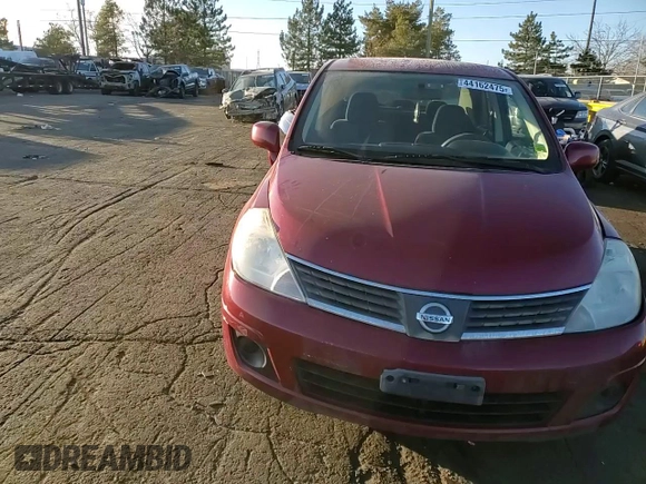 2007 Nissan Versa 1.8 SL with VIN 3N1BC11E67L424170, listed as a Copart auction lot 44162475 with 174,906 mi miles and Salvage Title. Bid and sale history available at carsss.com. Image 11.