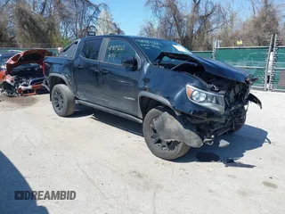 2019 Chevrolet Colorado 4WD ZR2 with VIN 1GCGTEEN4K1142064, listed as a IAAI auction lot 41909265 with 105,020 mi miles and . Bid and sale history available at DreamBid. Image 1.