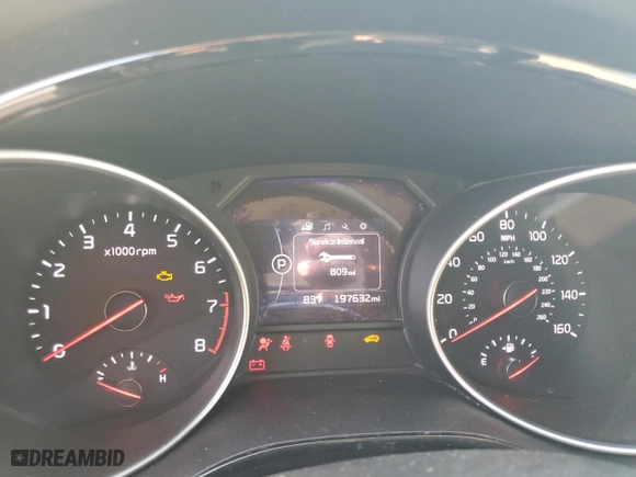 2015 Kia Sedona EX with VIN KNDMC5C11F6046081, listed as a Copart auction lot 48698205 with 197,632 mi miles and Clean Title. Bid and sale history available at carsss.com. Image 9.