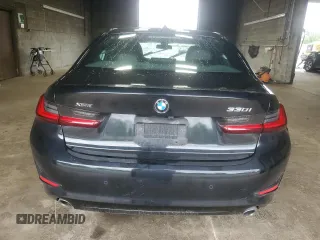 2022 BMW 3 Series 330i xDrive with VIN 3MW5R7J07N8C52051, listed as a Copart auction lot 59055745 with Not provided miles and Salvage title. Bid and sale history available at DreamBid. Image 6.